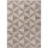Tapis moderne rayé pour intérieur rectangle Durbuy