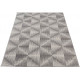 Tapis moderne rayé pour intérieur rectangle Durbuy