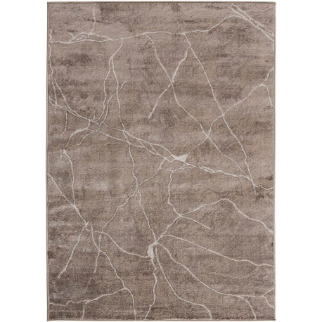 Tapis contemporain intérieur à mèches courtes rectangle Fleurus