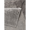 Tapis contemporain intérieur à mèches courtes rectangle Fleurus