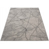 Tapis contemporain intérieur à mèches courtes rectangle Fleurus