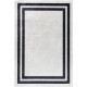 Tapis contemporain lavable en machine rectangle plat Huy