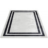 Tapis contemporain lavable en machine rectangle plat Huy