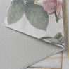 Tapis lavable en machine floral plat contemporain Malmedy