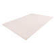 Tapis rectangle extra doux polyester uni Serena