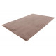 Tapis rectangle extra doux polyester uni Serena