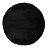 Tapis rond extra doux polyester uni Serena