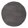 Tapis rond extra doux polyester uni Serena