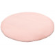 Tapis rond extra doux polyester uni Serena