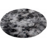 Tapis imitation fourrure très doux uni polyester rond Kendhua