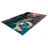 Tapis design ethnique multicolore en polyester Oliva