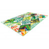 Tapis design multicolore floral en polyester Tanzania