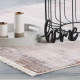 Tapis moderne avec franges rectangle en polyester Creuson