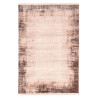 Tapis moderne avec franges rectangle en polyester Creuson