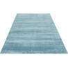 Tapis doux uni à courtes mèches rectangle intérieur Alezio