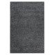 Tapis shaggy uni en polypropylène rectangle Alienor