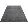 Tapis shaggy uni en polypropylène rectangle Alienor