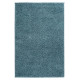 Tapis shaggy uni en polypropylène rectangle Alienor