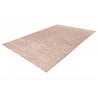 Tapis shaggy uni en polypropylène rectangle Alienor