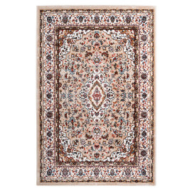 Tapis style orient rectangle en polyester Cauris