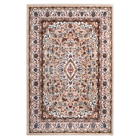 Tapis style orient rectangle en polyester Cauris