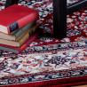 Tapis style orient rectangle en polyester Cauris