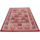 Tapis à courtes mèches style oriental rectangle Cemano