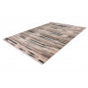 Tapis moderne rayé rectangle taupe intérieur Turku