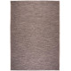 Tapis intérieur et extérieur plat scandinave graphique gris Lynn