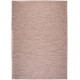 Tapis taupe intérieur et extérieur rectangle plat Jacob