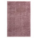 Tapis uni shaggy polyester rectangle intérieur Chiba