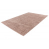 Tapis uni shaggy polyester rectangle intérieur Chiba