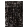 Tapis effet brillant shaggy uni polyester rectangle Timothee