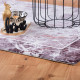 Tapis rayé très doux design rectangle polyester Tahoe