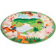 Tapis rond pour chambre enfant multicolore Mountains