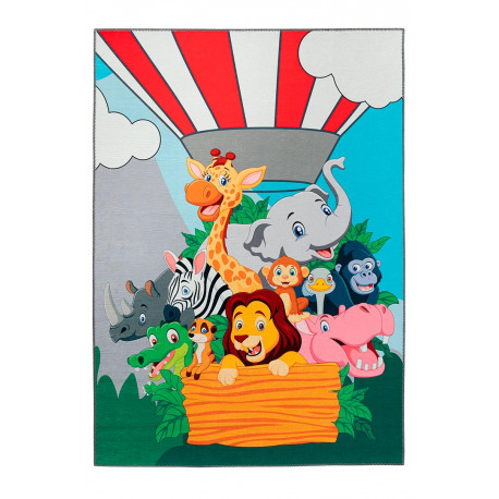 Tapis pour enfant polyester multicolore Balloon