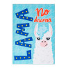 Tapis de chambre enfant rectangle multicolore Lama