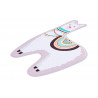 Tapis enfant antidérapant lavable en machine multicolore Lama