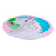 Tapis multicolore pour enfant lavable en machine Horse