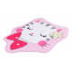 Tapis lavable en machine multicolore enfant Kitten