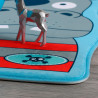 Tapis enfant lavable en machine multicolore Hippo