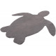 Tapis lavable en machine doux gris enfant Torti