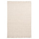 Tapis naturel en laine et viscose rectangle tissé main Tanguro