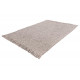 Tapis naturel en laine et viscose rectangle tissé main Tanguro