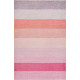 Tapis de chambre en polyester rayé design rose Clifton Esprit