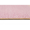 Tapis de chambre en polyester rayé design rose Clifton Esprit