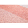 Tapis de chambre en polyester rayé design rose Clifton Esprit