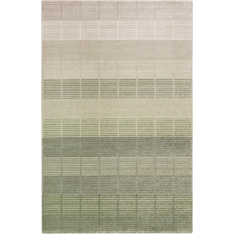 Tapis de chambre rayé design vert Redwoods Esprit