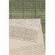 Tapis de chambre rayé design vert Redwoods Esprit