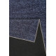 Tapis bleu en polyester pour chambre Marly Esprit